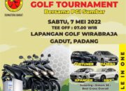 Usai Lebaran, PGI Sumbar Gelar Turnamen Golf Berhadiah 4 Mobil
