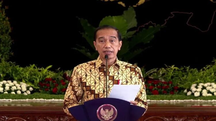 Tangkapan layar, Presiden RI Joko Widodo memberikan arahan dalam Peresmian Pembukaan Musyawarah Perencanaan Pembangunan Nasional 2022 di Istana Negara, Jakarta, Kamis (28/4/2022). ANTARA/Rangga Pandu Asmara Jingga