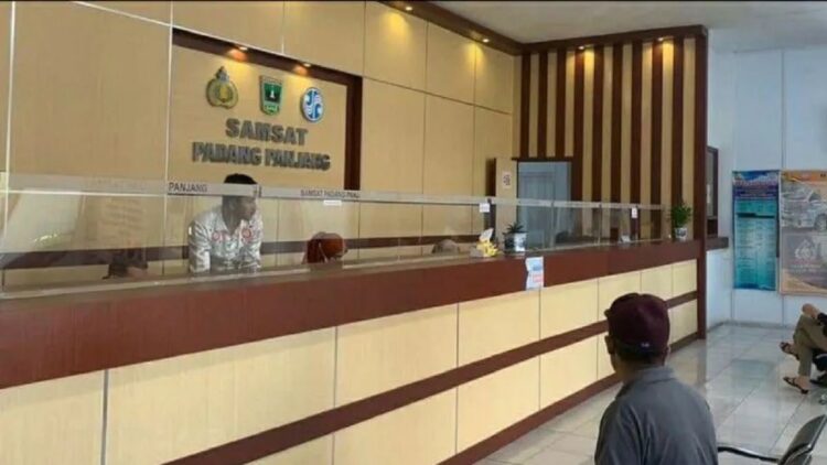 Layanan samsat kuliner ramadhan. (ANTARA/HO-Diskominfo)