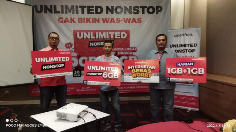 Promo paket unlimited Smartfren.