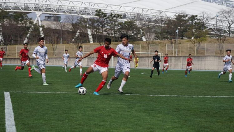 Timnas U-19 vs Gimcheon FC.
