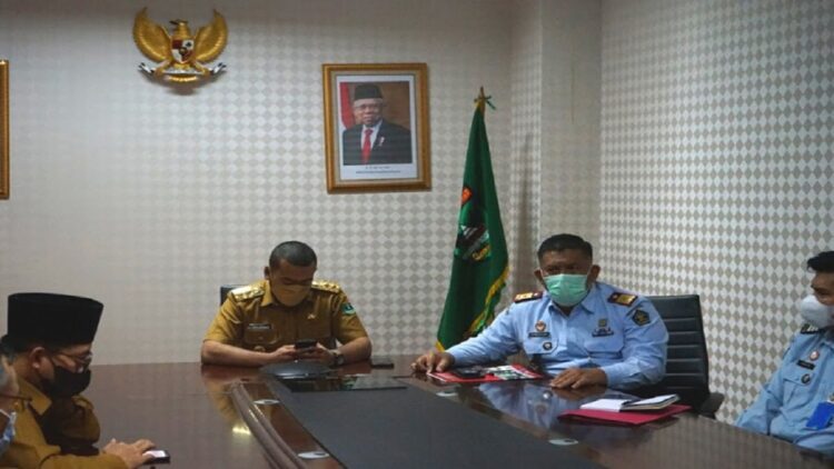 Kakanwil Kemenkumham Sumbar Ajak Wagub Audy Bahas Potensi Kekayaan Intelektual 1 Wagub Audy Joinaldy dan Kakanwil Kemenkumham Sumbar.