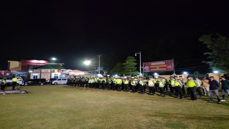 Apel Cipta Kondisi dan Patroli Sahur Polresta Padang . (IST)