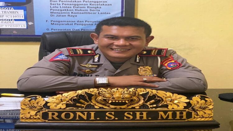 Kasat Lantas Polres Kabupaten Kepulauan Mentawai Iptu Roni S. (IST)