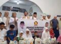 DPC Gerindra Padang Bagikan Ribuan Paket Sembako Andre Rosiade