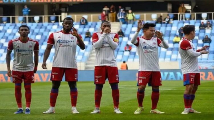 Ilustrasi pemain FK Senica. (net)