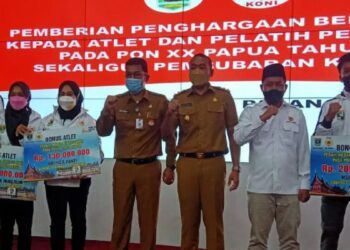 Pemprov Sumbar Cairkan Rp4 M Lebih Bonus Atlet Peraih Medali PON Papua