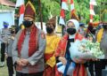 Kalemdiklat Polri Dipasangkan Saluak Badeta, Kapolda Sumbar: Lestarikan Budaya