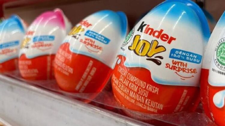 Hasil Uji Badan POM, Cokelat Kinder Joy Bebas Bakteri Salmonella 1 Cokelat Kinder Joy. (net)