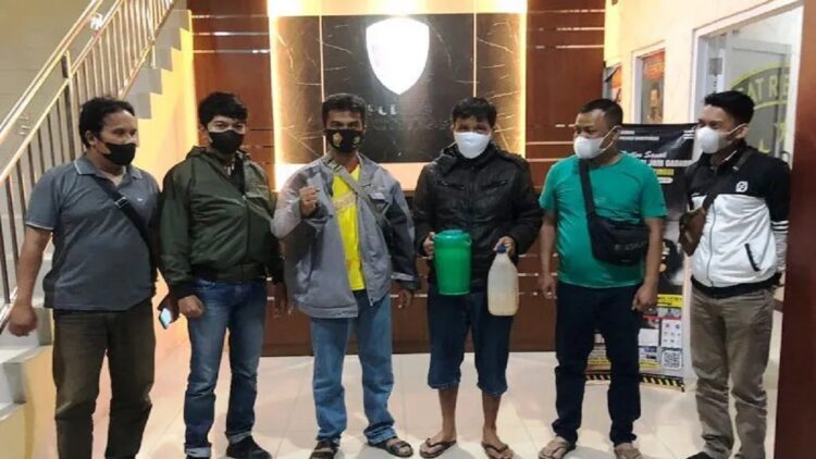 Polisi di Bukittinggi lakukan Operasi Multi Sasaran Pekat. (ANTARA/Alfatah)