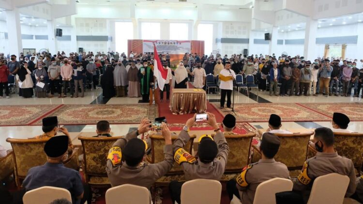 Ratusan orang cabut baiat dari NII di Tanah Datar.