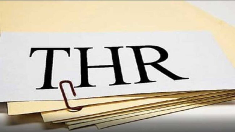 Presiden Prabowo Tegaskan THR Karyawan Cair Paling Lambat H-7 Lebaran 1 Ilustrasi THR. (net)