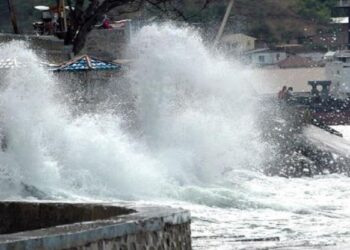 Gelombang Tinggi Berpeluang di Sejumlah Perairan Indonesia hingga 3 Agustus 1 Ilustrasi gelombang tinggi. (dok. istimewa)