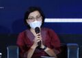 Menteri Keuangan (Menkeu) Sri Mulyani beri keterangan terkait penggunaan APBD untuk atasi dampak BBM. (net)