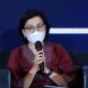 Menteri Keuangan (Menkeu) Sri Mulyani beri keterangan terkait penggunaan APBD untuk atasi dampak BBM. (net)