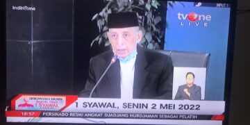 Pemerintah Putuskan Lebaran Idulfitri 2 Mei 2022