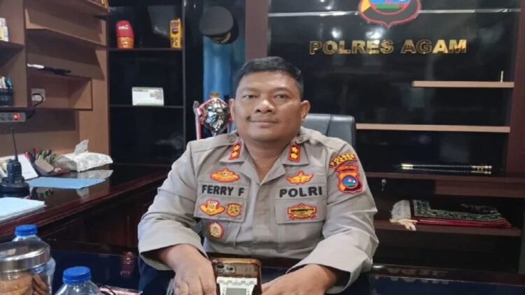 Kapolres Agam AKBP Ferry Ferdian. (ANTARA/Yusrizal)