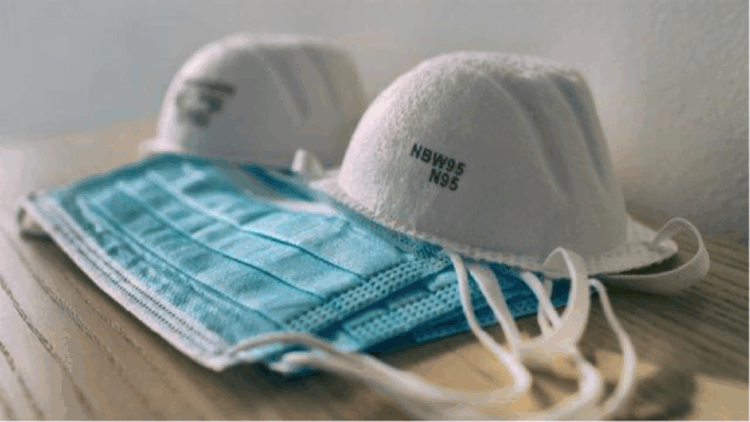 Pemerintah Terapkan Bebas Masker jika Kasus COVID-19 Turun hingga Juni 2022 1 Ilustrasi masker. (net)