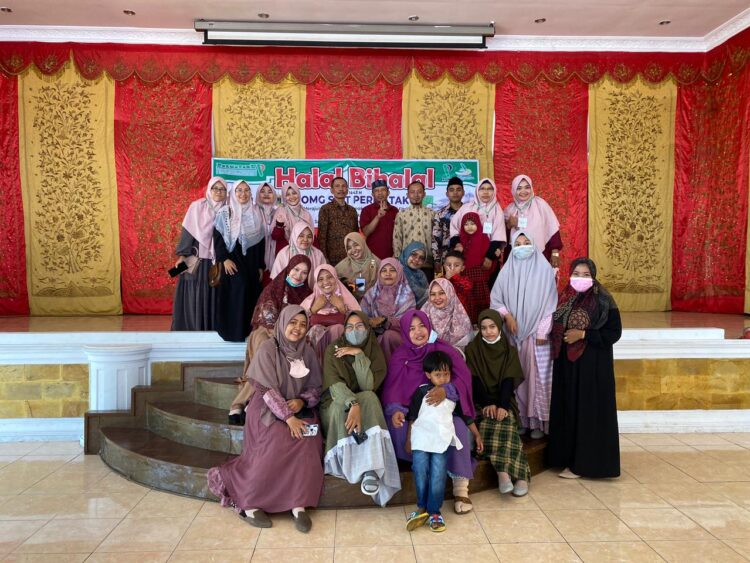 SDIT Permataku Padang menyelenggarakan acara halalbihalal Sabtu (14/5/2022) di Palanta WaliKota Padang, Jalan A Yani.