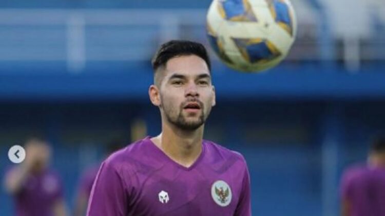 Sandy Walsh saat ikut TC Timnas. (Dok. PSSI)