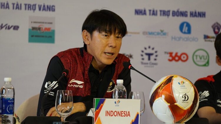 Pelatih Timnas Indonesia, Shin Tae-yong.