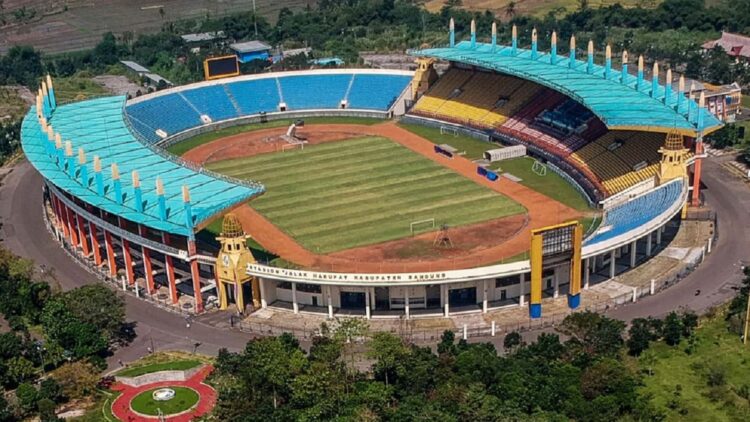 Laga Indonesia-Bangladesh di Stadion Si Jalak Harupat Dapat Disaksikan Penonton 1 Stadion Si Jalak Harupat.