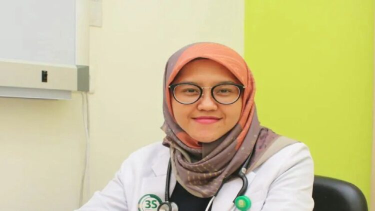 Dokter Spesialis Jantung RS Sari Asih Ciputat Kota Tangerang Selatan, dr. Mardlatillah Affani (ANTARA)