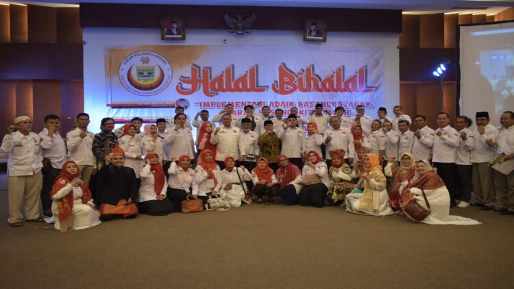 Andre Rosiade menghadiri acara halalbihalal DPW IKM Banten, Sabtu (21/5/2022) lalu di Hotel Horison Ultima Ratu, Kota Serang. (IST)