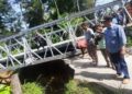 Jembatan Amblas, Jalan Provinsi di Padang Pariaman Terancam Ditutup