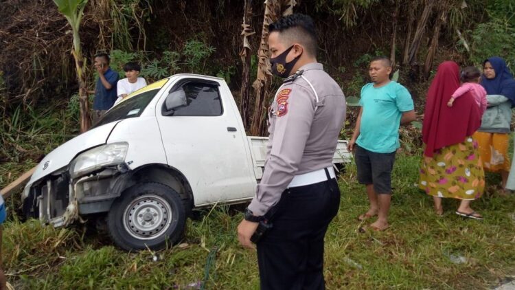 Salah satu kecelakaan yang terjadi di Padang Panjang.