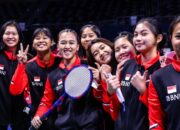 Tim Badminton Indonesia Gagal ke Final Piala Uber