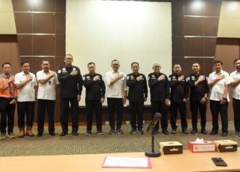 Lanjutan Audit SMP Obvitnas, Tim Mabes Polri Kunjungi Semen Padang