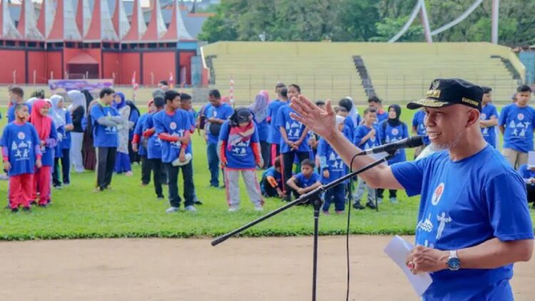 Gubernur Sumbar, Mahyeldi membuka Festival Olahraga Disabilitas Sumbar 2022. (ANTARA/Dokumentasi Adpim Sumbar)