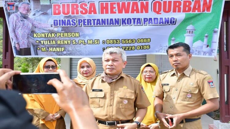 Pemerintah Kota Padang menggelar Bursa Hewan Kurban. (IST)