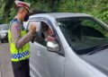 Satlantas Polresta Padang-Dishub Razia, Puluhan Pengendara Ditilang