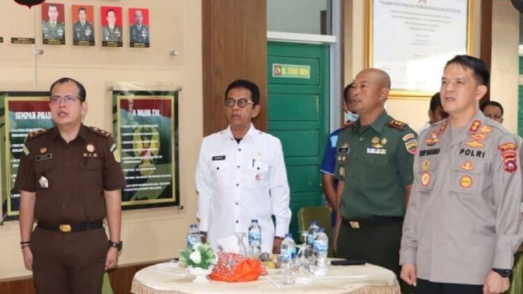 Awali Tugas, Kapolresta Padang Silaturahmi ke Kodim 0312/Padang 1 Kapolresta Padang AKBP Ferry Harahap menyambangi kantor Kodim 0312/Padang. (IST)