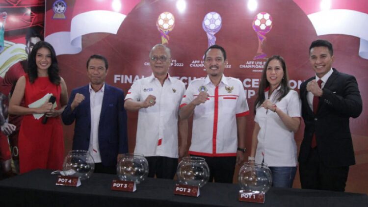 Drawing tiga turnamen sepakbola ASEAN yakni, AFF U-16 U-19 dan U-18 Women yang digelar di Indonesia sekaligus jadi tuan rumah.