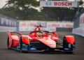Pebalap Mahindra Racing Oliver Rowland jadi yang Tercepat di FP1 Formula E Jakarta 2022
