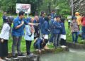 Praktek Lapangan, 25 Mahasiswa UBH Belajar di Area Konservasi Ikan Bilih PT Semen Padang