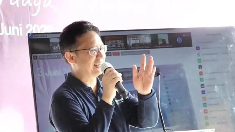 Tangkapan layar Menteri Kesehatan RI Budi Gunadi Sadikin dalam Webinar Hari Lanjut Usia Nasional (HLUN) 2022 yang diikuti secara daring di Jakarta, Jumat (3/6/2022). (ANTARA/Hreeloita Dharma Shanti)