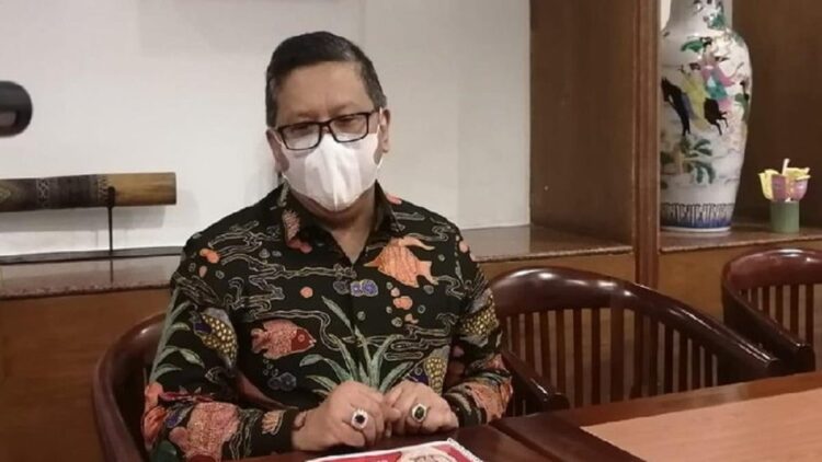 Ketum Projo Hadir di Acara Silatnas KIB, Begini Respons PDI-P 1 Sekjen PDI-P Hasto Kristiyanto. (net)