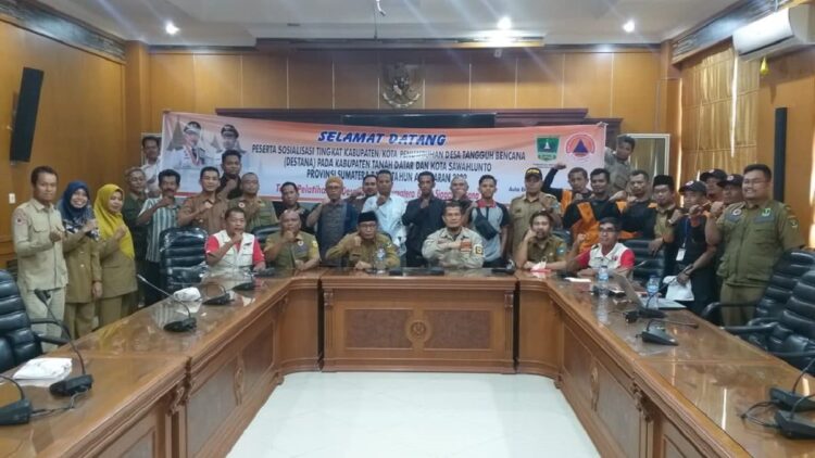 Sosialisasi destana yang digelar BPBD Sumbar.