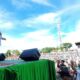 Ustad Abdul Somad sedang ceramah di depan ribuan jamaah tablig akbar di Youth Center atau GOR Rawang di Kota Pariaman, Sumbar. (ANTARA/Aadiaat MS)