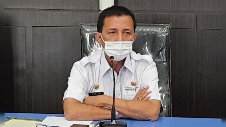 Plt Kalaksa BPBD Kota Padang, Arfian. (IST)