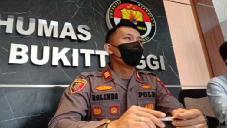 Kasatreskrim Polres Bukittinggi, AKP Adriansyah Rollindo.