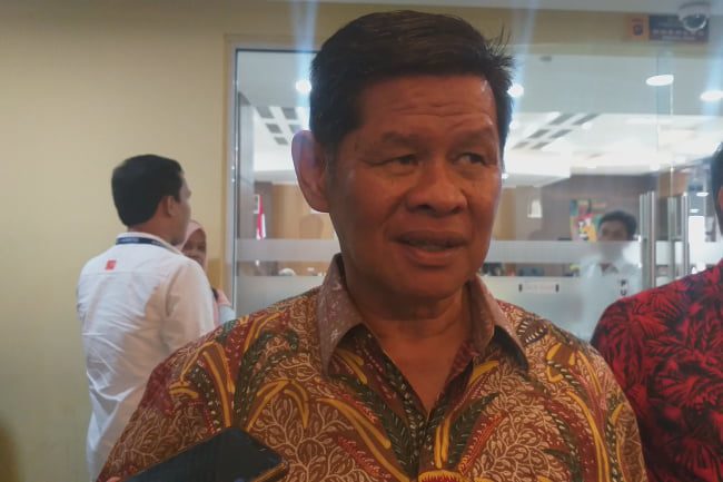 Kalahkan Heranof Firdaus, Basril Basyar Pimpin PWI Sumbar Ketiga Kalinya 1 Ketua PWI Sumbar Terpilih, Basril Basyar.