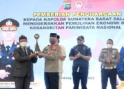 Sukses Bangkitkan Pariwisata, Kapolda Sumbar Terima Penghargaan dari Berbagai Lembaga