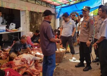 Kapolresta Padang Pastikan Keamanan Lokasi Penyembelihan Hewan Kurban