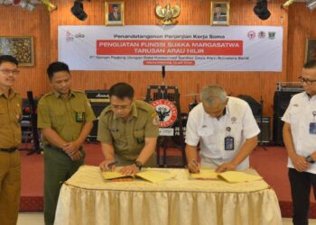 Perkuat Fungsi Suaka Margasatwa Tarusan Arau Hilir, PT Semen Padang dan BKSDA Teken MoU