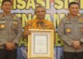 Semen Padang Raih Sertifikat Gold Reward SMP Obvitnas dari Kapolri